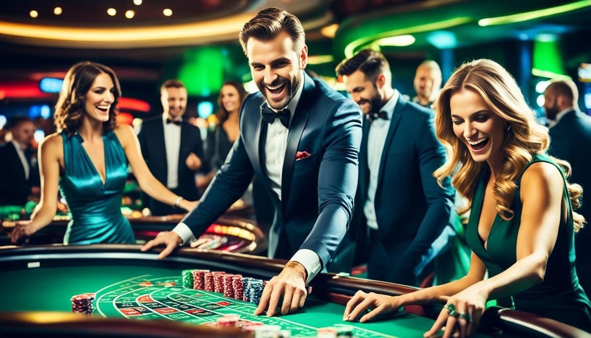 Panel informasi roulette responsif